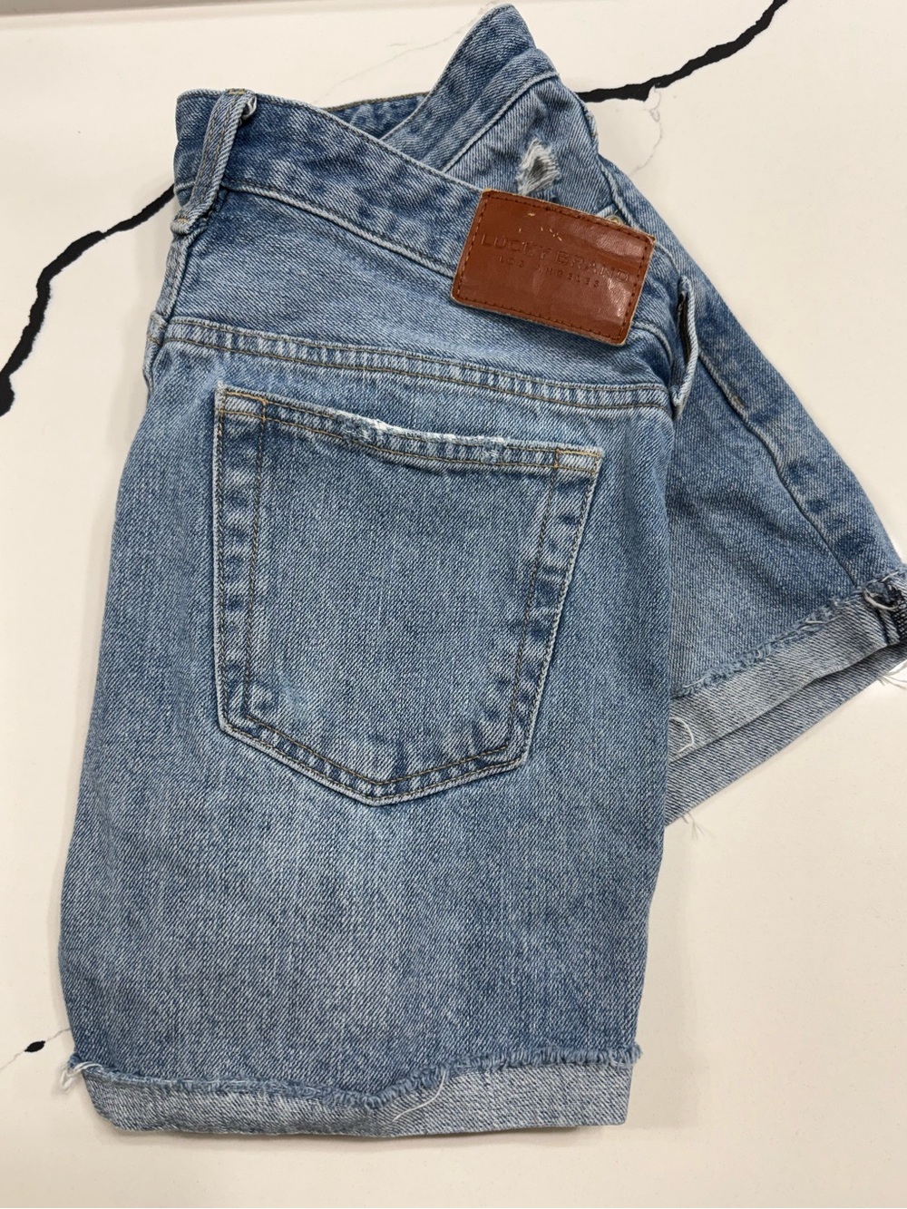 Lucky Brand Light Blue Denim Jean Shorts